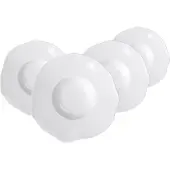 Villeroy & Boch Pastabord Pura Wit 28,5 x 28,8 cm (Set van 4)