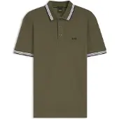 BOSS Paddy-polo van katoenpiqué Maat L