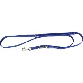 Julius-K9 - Dubbele Anti Slip Hondenriem 2,2M (20Mm) blauw
