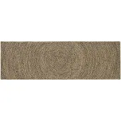 vidaXL Vloerkleden Naturel en Zwart 80 x 300 cm Jute
