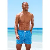 Bench Zwemshorts turquoise / royal blue/koningsblauw