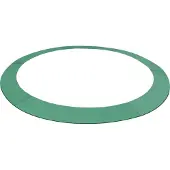 vidaXL Veiligheidsmat voor 3,96 m ronde trampoline PE groen