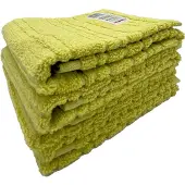 Himla Happy gastendoekje lime - set van 4