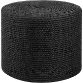 vidaXL Jutetouw 40 mm 250 m Zwart 100% Tossa jute