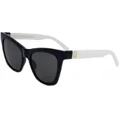 Marc Jacobs Zonnebril MARC 649/S 53/19/145 Zwart wit Propionaat/geïnjecteerd VROUW MARC 649/S