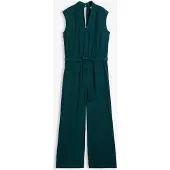 Bonprix Jumpsuit van viscose met kelkkraag maat 52