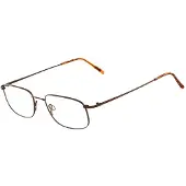 Aucune Optische brillen - FLEXON - FLEXON 610 - Bruin (Koffie) - Maat 53 mm - Neusbrug 18 mm