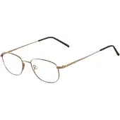 Aucune Optische brillen - FLEXON - FLEXON 600 - Glanzend bruin - Metaal montuur - Maat 54 mm (neusbrug 18 mm)