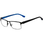 Aucune Optische brillen - FLEXON - FLEXON E1042 - Zwart - Metaal montuur - Maat 54 mm / Neusbrug 17 mm