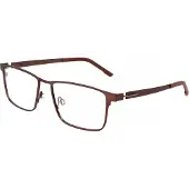 FLEXSON Flexon FLX1007MAG-SET N Matte coffee 57/18/145 MAN Brilmonturen