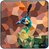 SmallRig 6040 Wild China Film Series Camera Wrap (Green Peafowl Pattern)