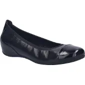 Josef seibel Dames Ballerina Florina 01 in zwart