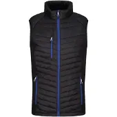 Regatta Heren Navigate Gewatteerd Hybride Gilet (Zwart/Nieuw Royal)
