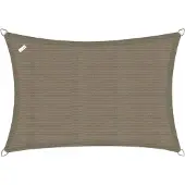 Buitenkado Schaduwdoek rechthoek 2x2.5 - Beige wit