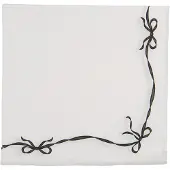 Clayre & Eef Servetten Papier Set van 20 33x33 cm Wit Papier