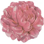 Clayre & Eef Servetten Papier Set van 20 Bloem 33x33 cm Roze Papier