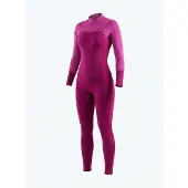 Mistral Breeze 76 | Dames Wetsuit | Roze | Maat XL | 2.5 mm Neopreen | Lange Mouw | Met Frontrits en Kniebeschermers | Voor Watersport