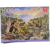 Jumbo Puzzel Summer Wolf Family 1000 stukjes