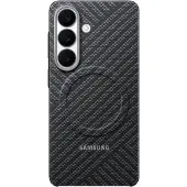 Samsung Galaxy S26 Hoesje - Carbon Magnet - Dark Gray