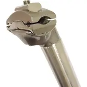 Humpert Zadelpen Vast 25,4 x 350 mm Aluminium Zilver