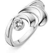 Orphelia Ring Bogen White Zirconium Sterling Zilver 925 Zr-3776/56