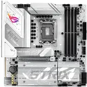 Asus ROG STRIX B860-G GAMING WIFI Moederbord Socket Intel LGA 1851 Vormfactor Micro-ATX Moederbord chipset Intel B860