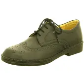 Finn Comfort Veterschoen 'Schnürschuh Herren 01212 060099 Echtleder in schwarz' zwart