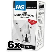 Hg 6x X Anti-mug Muggenstekker Navulling