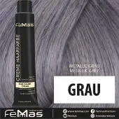 Femmas (Grijs) - Haarverf - Metallic - 100ml