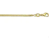 The Jewelry Collection Doublé 10/000 Collier gourmet 2 3101016 70 cm