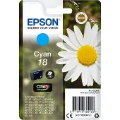 Epson Inktcartridge 18 (C13T18024010) Cyaan