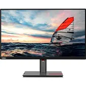 Lenovo ThinkVision P25i-30 zakelijke monitor - IPS-paneel, 100 Hz Hoogteverstelling 155 mm, draaipunt