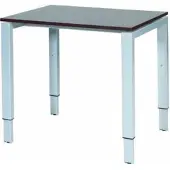 Schaffenburg Verstelbaar Bureau - Domino 80x60 logan - alu frame