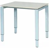 Schaffenburg Verstelbaar Bureau - Domino 80x60 robson - alu frame