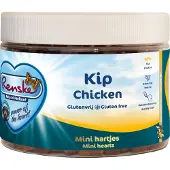 Renske Gezonde Beloning Hartjes Hondensnack Kip - Wortel 100 Gr