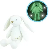 Jemini Luminou White Rabbit Natural luminous plush toy works without battery +/- 20 cm