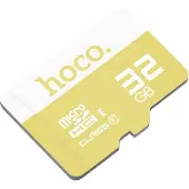 Hoco - Micro SD Kaart 32 GB - Geheugenkaart - tot 85mb/s - Geel