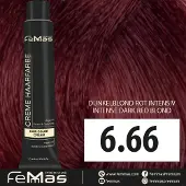 Femmas (6.66) - Haarverf - Intense Rode Donkerblond - 100ml