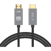 TechProtection  HDMI Kabel 2.1 4K 120 Hz / 8K 60 Hz 100 Centimeter