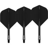 Red Dragon Nitro Flite System Black NO2 - Dart Flights