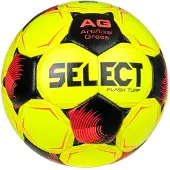 Select Flash Turf V26 Voetbal Maat 5 Geel Zwart Felrood