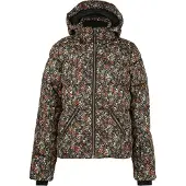 Brunotti Mirina-Flower Meisjes Puffer Ski Jas - Bruin - 164