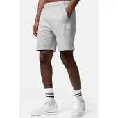 Lonsdale Broek lichtgrijs / wit