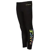 Papillon sportlegging zwart/multi Sportbroek Meisjes Katoen Tekst - maat 164