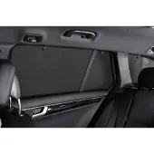 Car Shades Toyota Verso 2009 Zonneschermen achterportieren Zwart