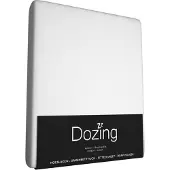 Dozing Hoeslaken Wit (Katoen)-180 x 220 cm