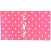 Lucca Sneldrogend Microvezel Strandlaken - Cool Summer - 100x180 - Pink
