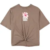 Name it Shirt 'NKFHasel' brokaat / pitaja roze / rosé / wit
