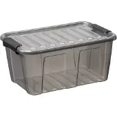 PLAST TEAM Vertriebs GmbH Container met deksel Home Box 7,7L / Grijs