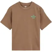 We fashion Shirt turquoise / lichtbruin